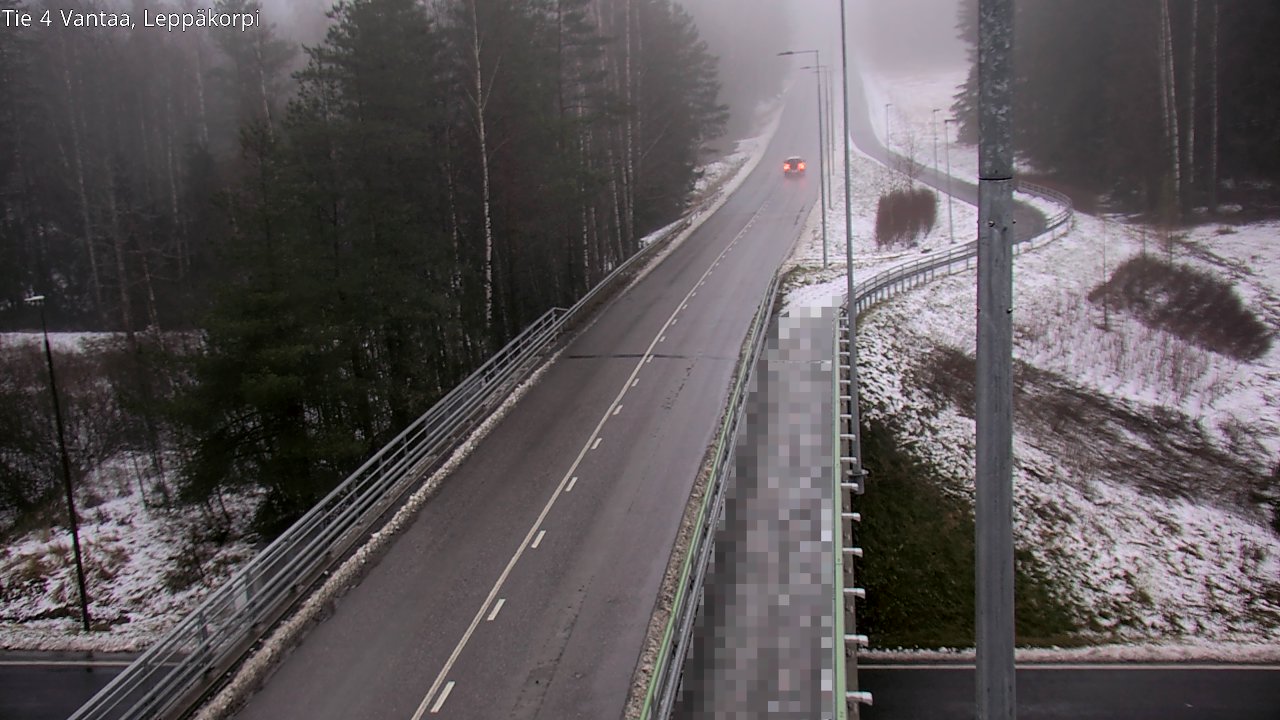 Weather Camera Image Väg 4 Vanda Alkärr, Vantaa, Uusimaa