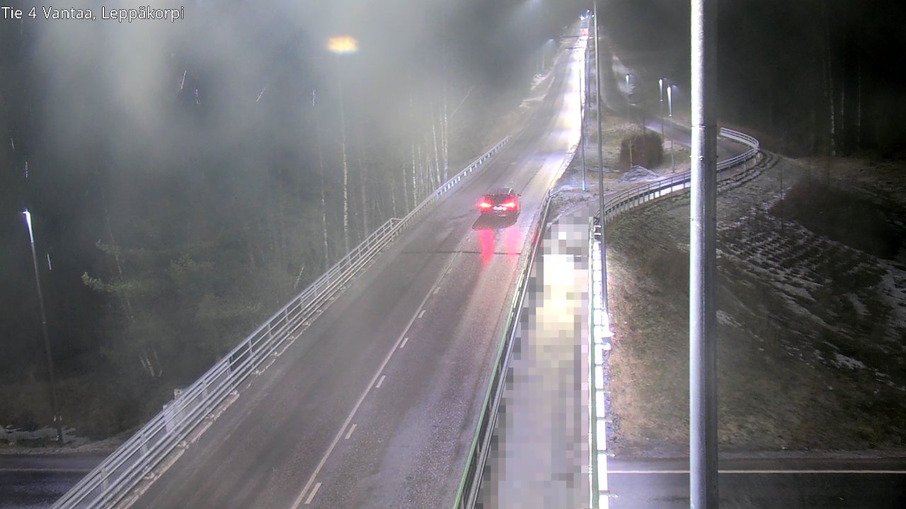 Weather Camera Image Road 4 Vantaa Leppäkorpi, Vantaa, Uusimaa