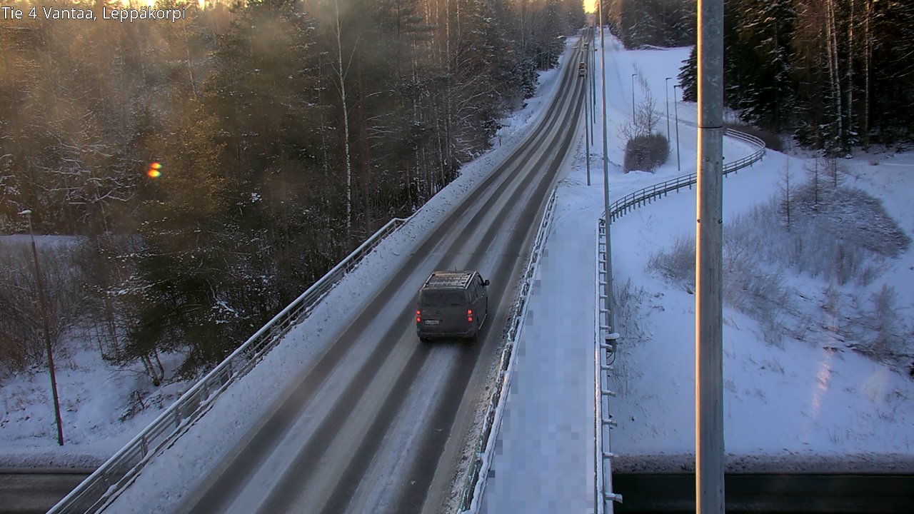 Weather Camera Image Road 4 Vantaa Leppäkorpi, Vantaa, Uusimaa