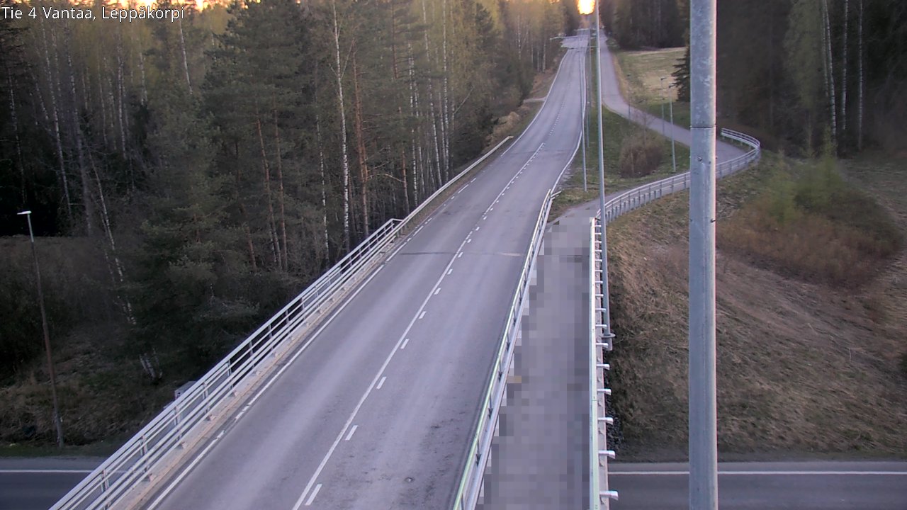 Weather Camera Image Road 4 Vantaa Leppäkorpi, Vantaa, Uusimaa