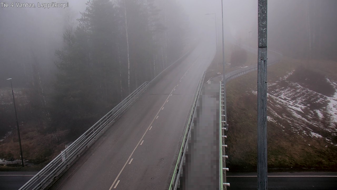 Weather Camera Image Road 4 Vantaa Leppäkorpi, Vantaa, Uusimaa