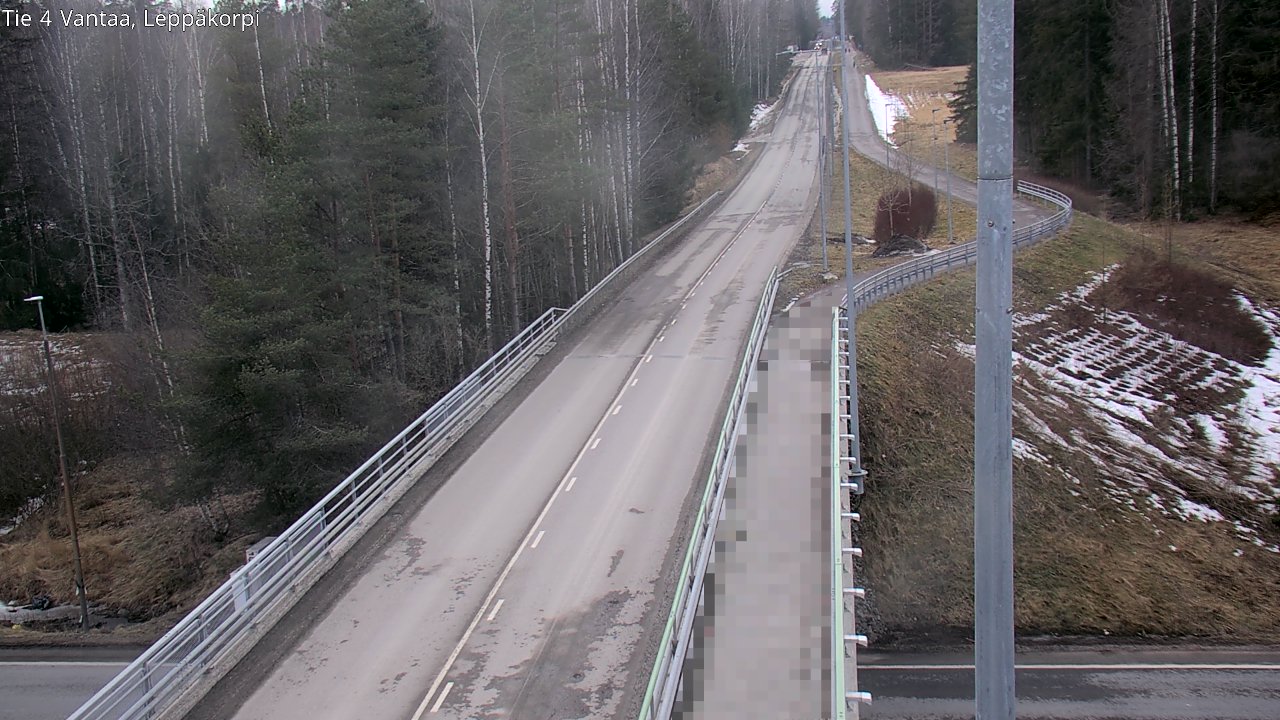Weather Camera Image Road 4 Vantaa Leppäkorpi, Vantaa, Uusimaa