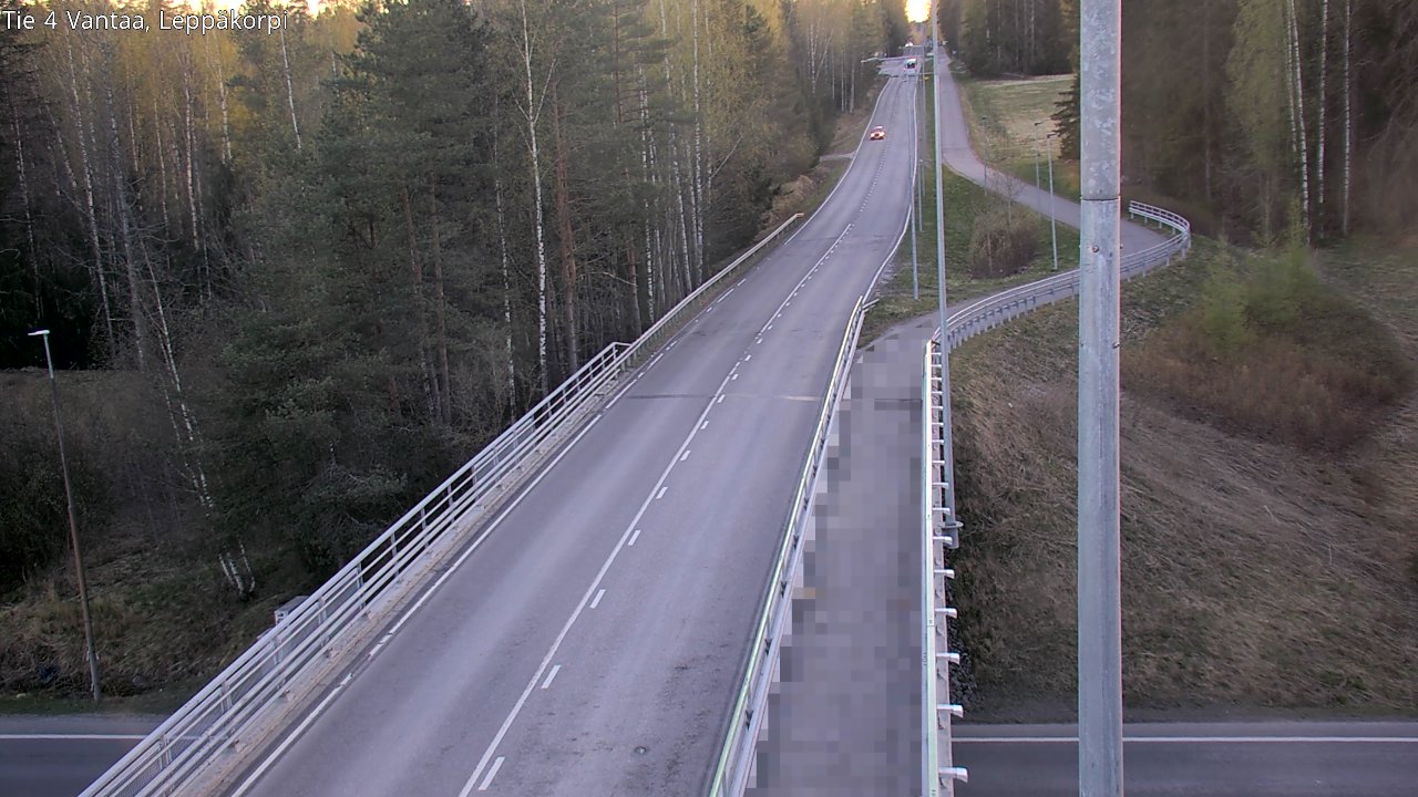 Weather Camera Image Väg 4 Vanda Alkärr, Vantaa, Uusimaa