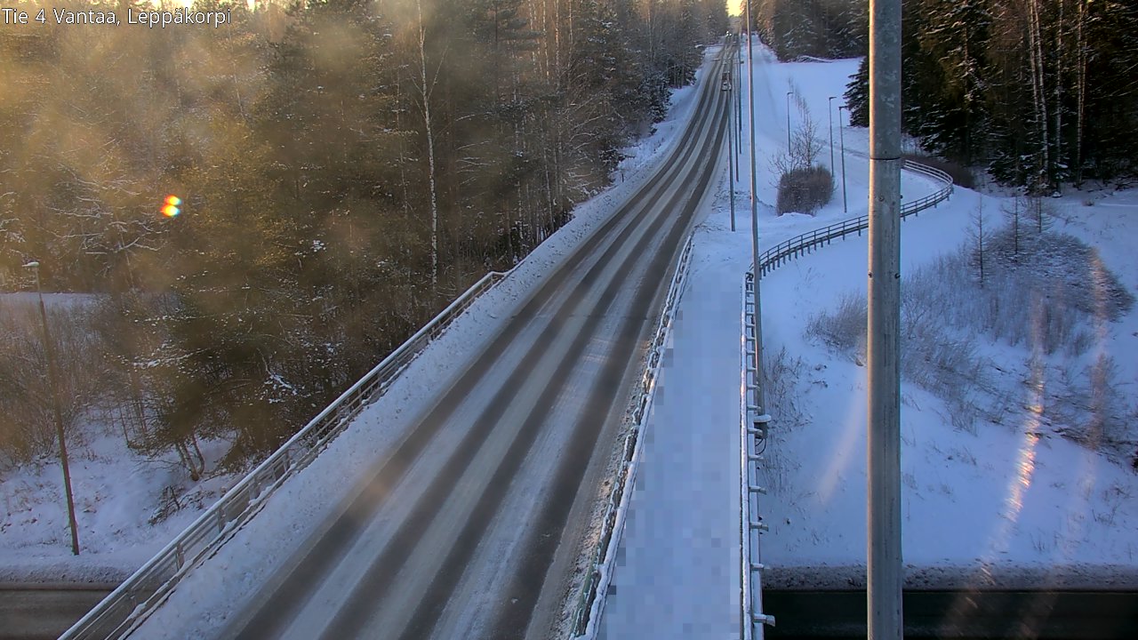 Weather Camera Image Road 4 Vantaa Leppäkorpi, Vantaa, Uusimaa