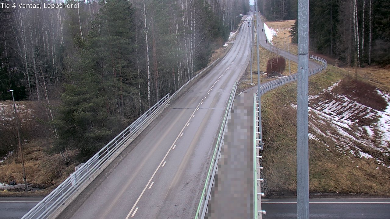 Weather Camera Image Road 4 Vantaa Leppäkorpi, Vantaa, Uusimaa