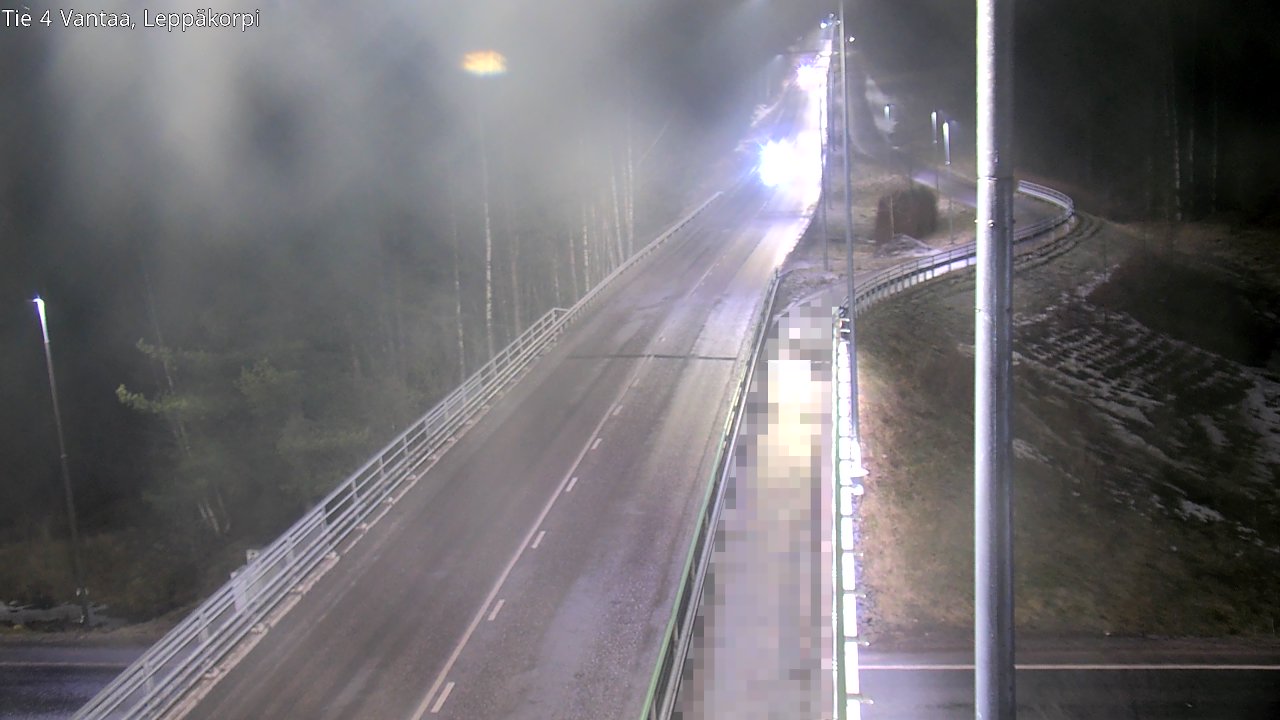 Weather Camera Image Road 4 Vantaa Leppäkorpi, Vantaa, Uusimaa
