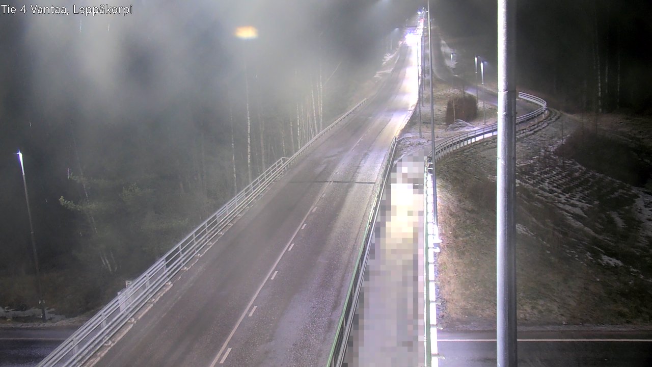 Weather Camera Image Road 4 Vantaa Leppäkorpi, Vantaa, Uusimaa