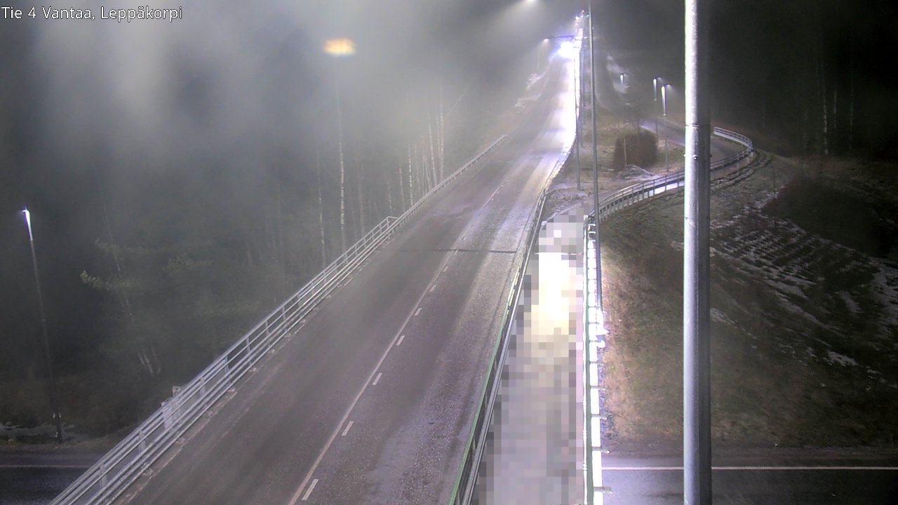 Weather Camera Image Road 4 Vantaa Leppäkorpi, Vantaa, Uusimaa