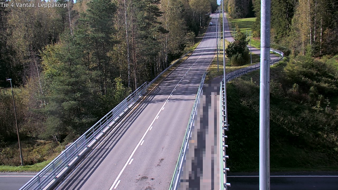 Weather Camera Image Road 4 Vantaa Leppäkorpi, Vantaa, Uusimaa