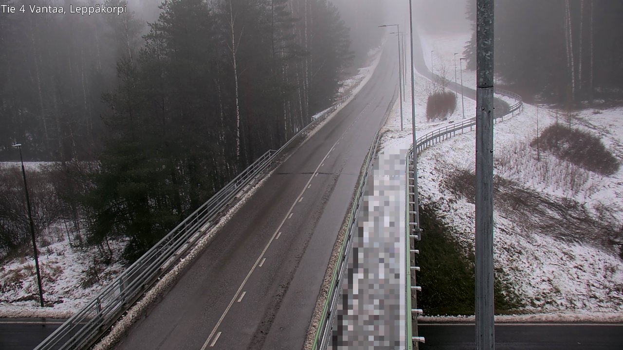 Weather Camera Image Väg 4 Vanda Alkärr, Vantaa, Uusimaa