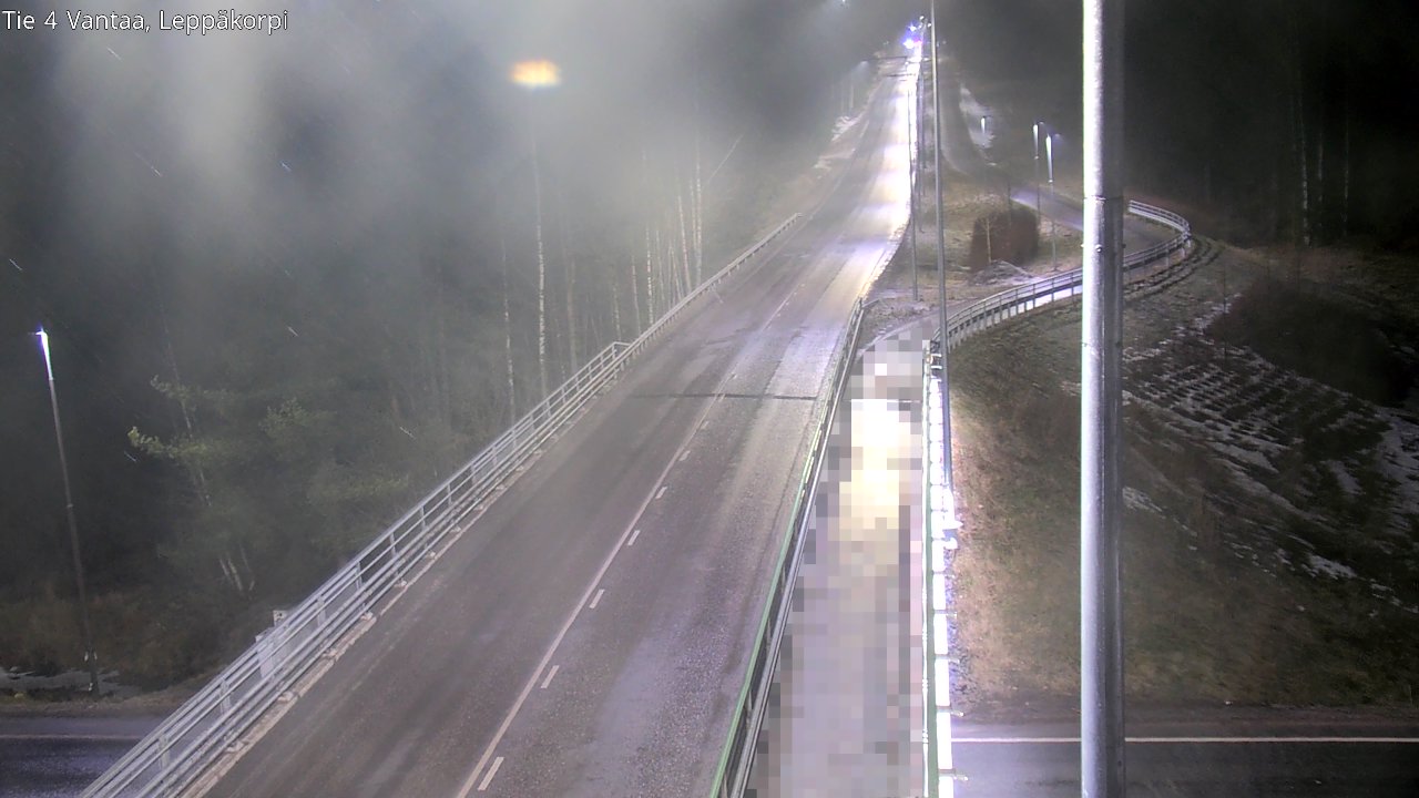 Weather Camera Image Road 4 Vantaa Leppäkorpi, Vantaa, Uusimaa
