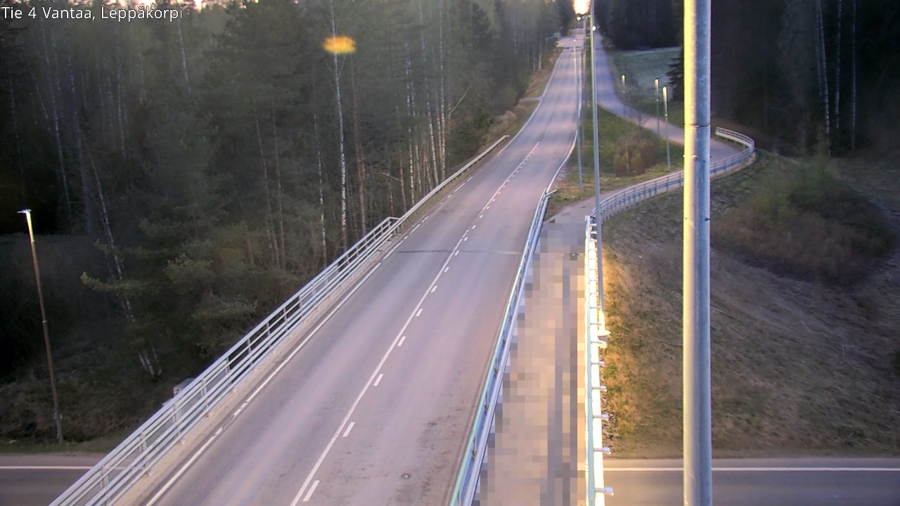 Weather Camera Image Road 4 Vantaa Leppäkorpi, Vantaa, Uusimaa