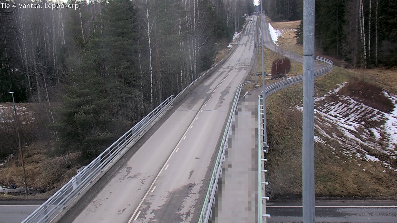 Weather Camera Image Road 4 Vantaa Leppäkorpi, Vantaa, Uusimaa