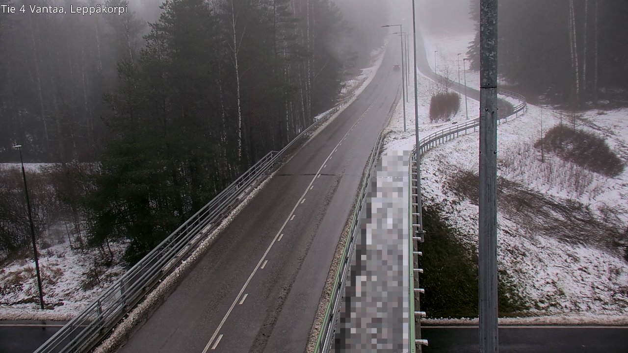 Weather Camera Image Väg 4 Vanda Alkärr, Vantaa, Uusimaa