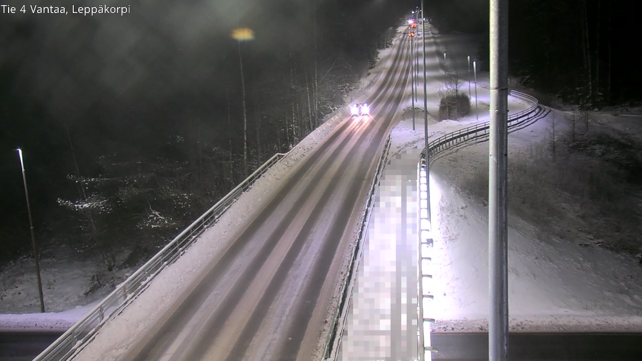 Weather Camera Image Road 4 Vantaa Leppäkorpi, Vantaa, Uusimaa