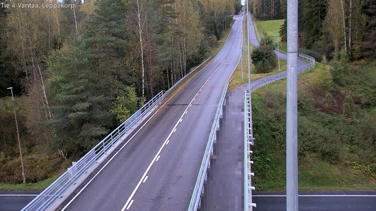 Weather Camera Image Väg 4 Vanda Alkärr, Vantaa, Uusimaa
