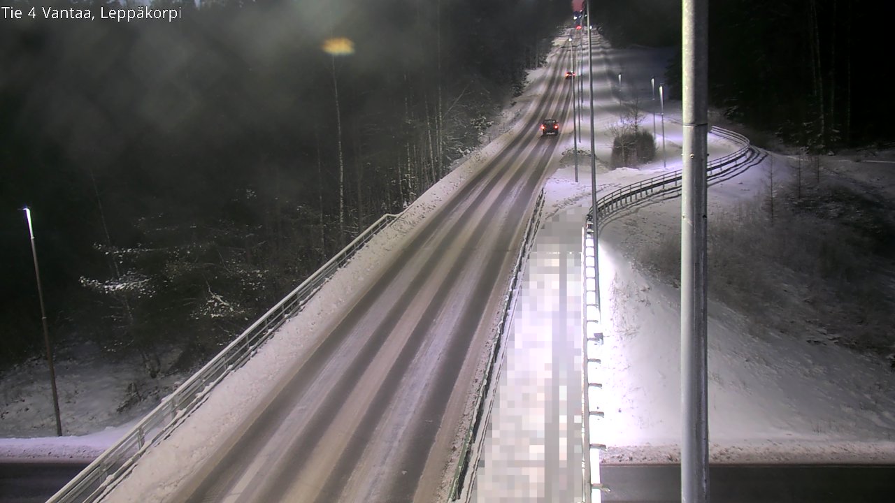 Weather Camera Image Road 4 Vantaa Leppäkorpi, Vantaa, Uusimaa