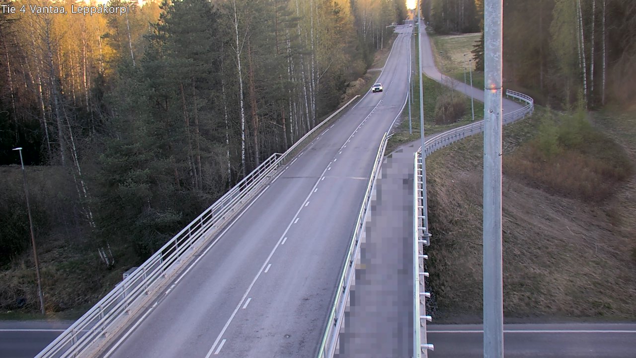 Weather Camera Image Road 4 Vantaa Leppäkorpi, Vantaa, Uusimaa