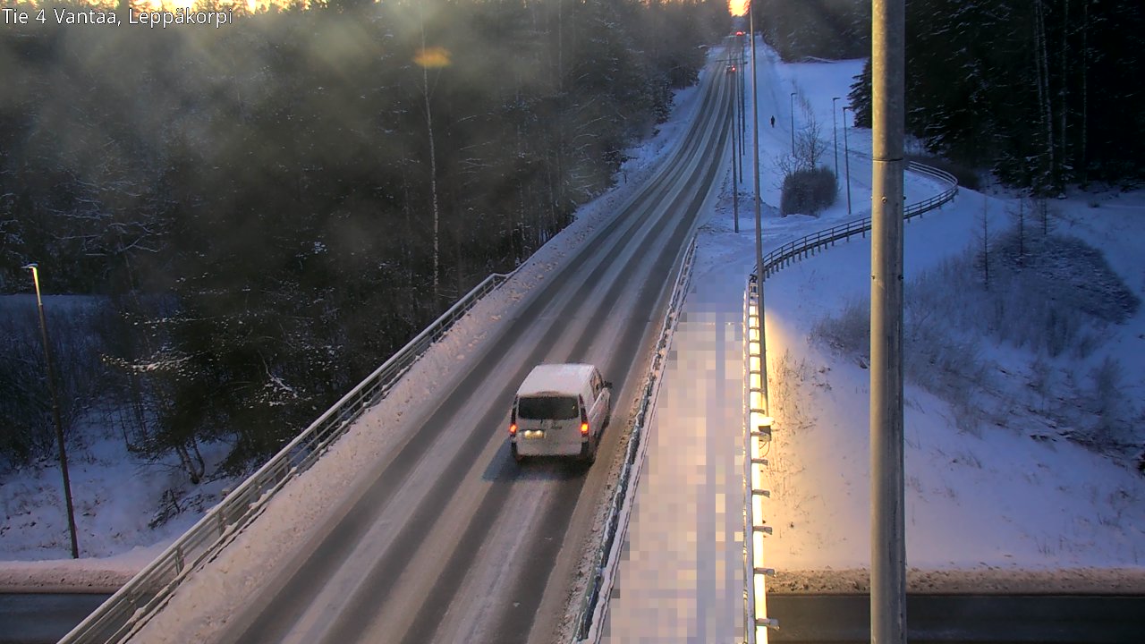 Weather Camera Image Road 4 Vantaa Leppäkorpi, Vantaa, Uusimaa