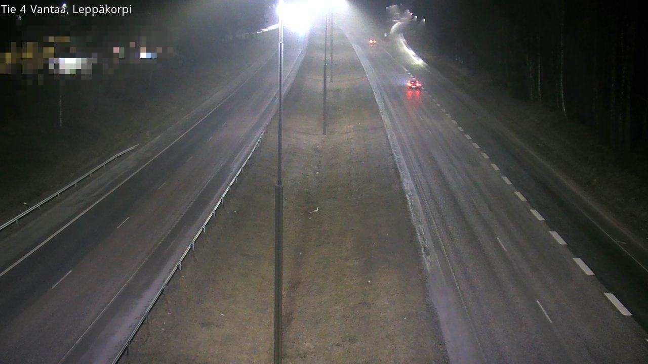 Weather Camera Image Road 4 Vantaa Leppäkorpi, Vantaa, Uusimaa