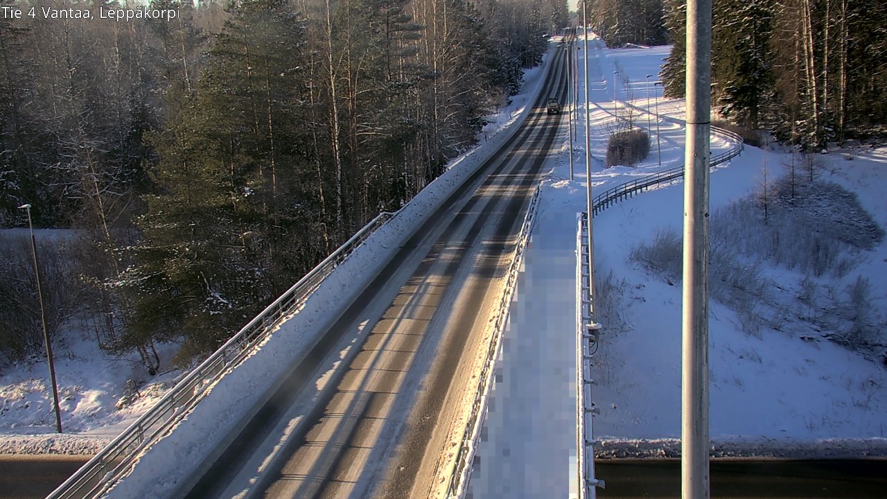 Weather Camera Image Road 4 Vantaa Leppäkorpi, Vantaa, Uusimaa