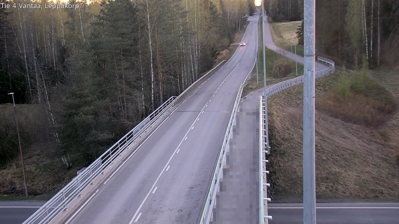 Weather Camera Image Road 4 Vantaa Leppäkorpi, Vantaa, Uusimaa