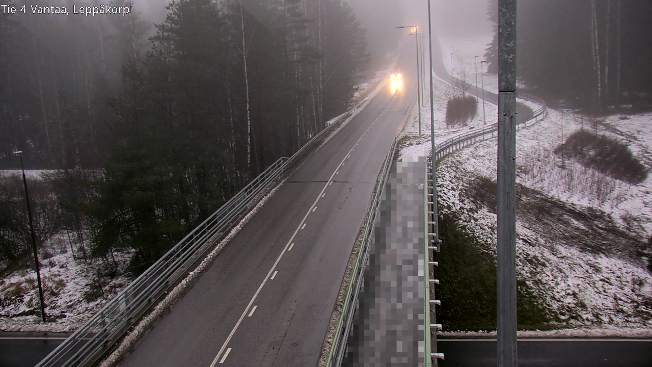 Weather Camera Image Väg 4 Vanda Alkärr, Vantaa, Uusimaa