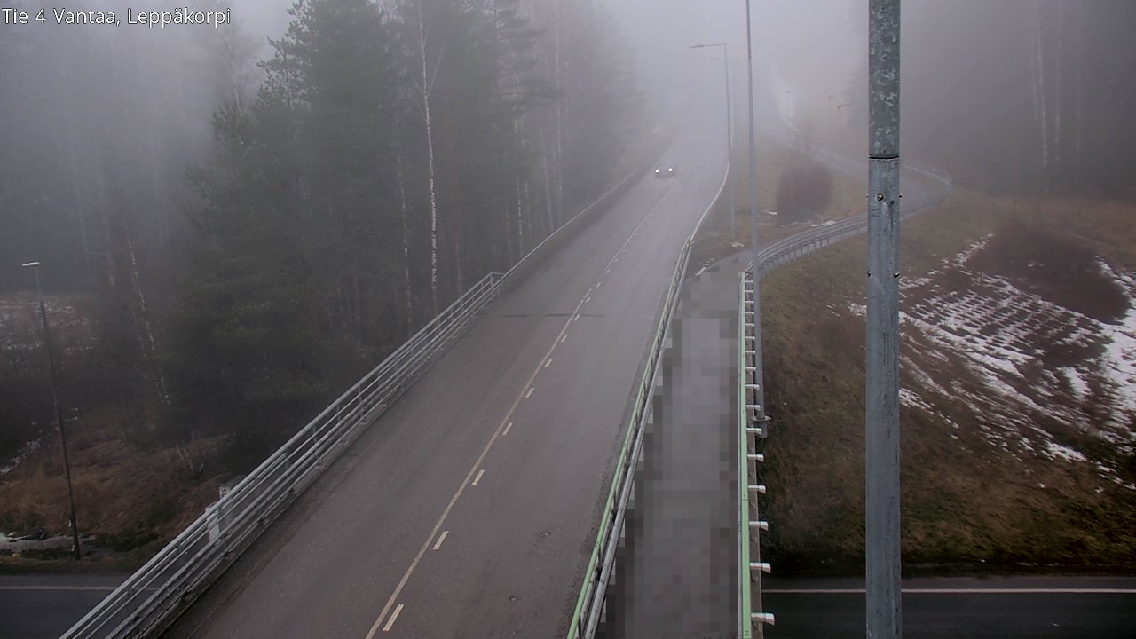 Weather Camera Image Road 4 Vantaa Leppäkorpi, Vantaa, Uusimaa