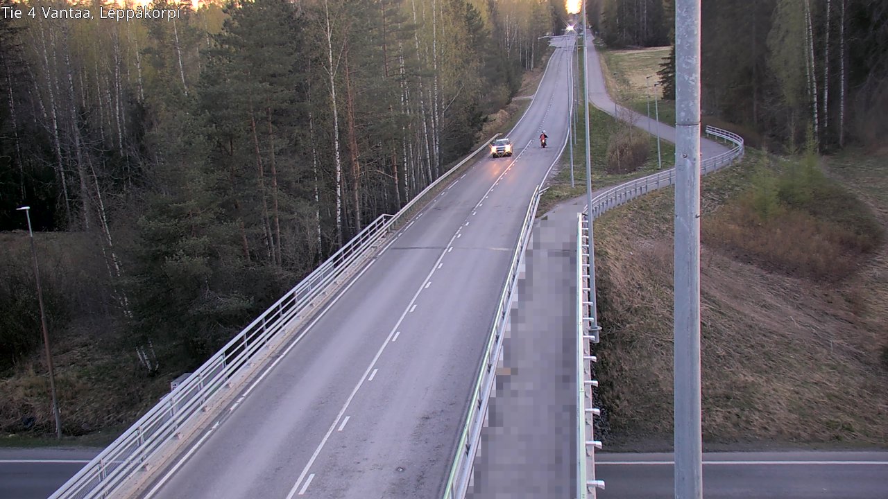 Weather Camera Image Road 4 Vantaa Leppäkorpi, Vantaa, Uusimaa
