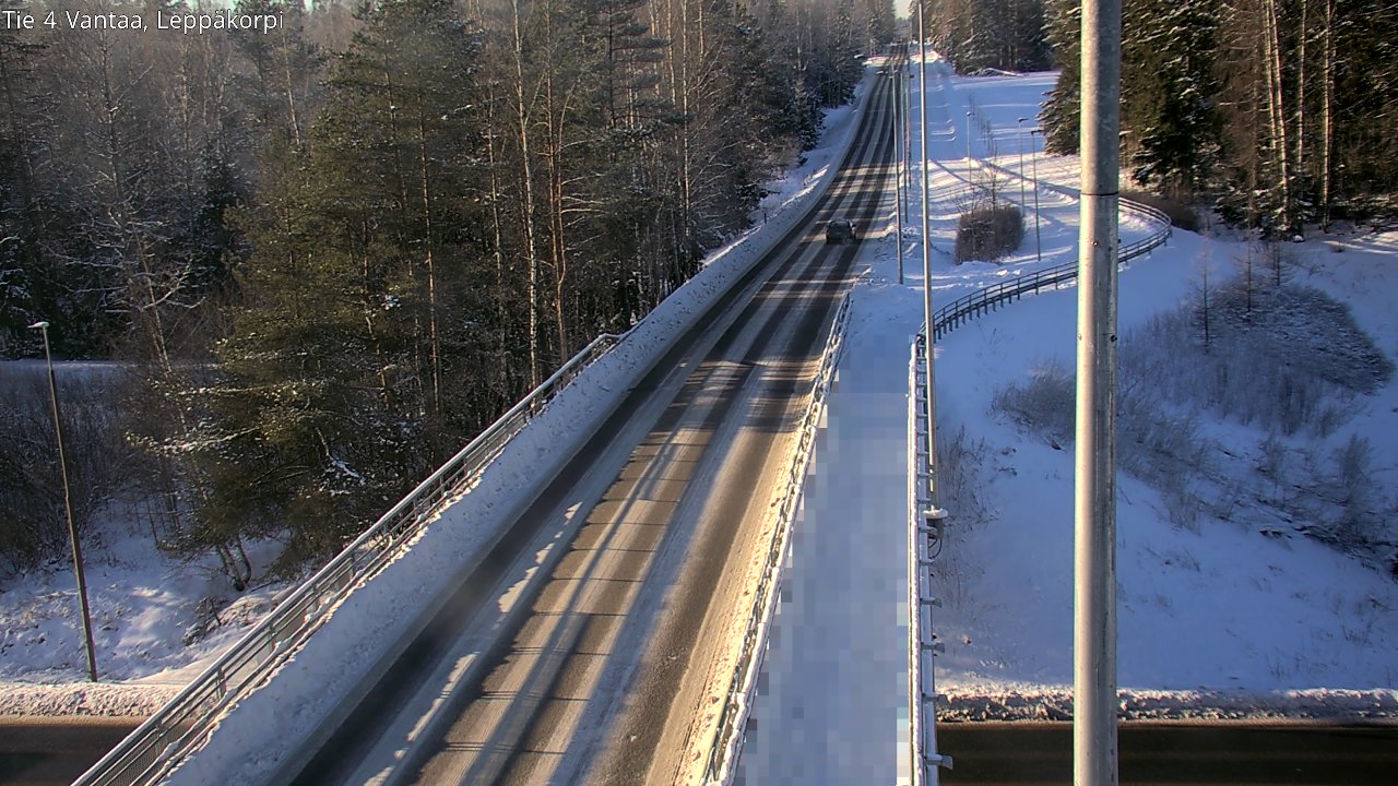 Weather Camera Image Road 4 Vantaa Leppäkorpi, Vantaa, Uusimaa
