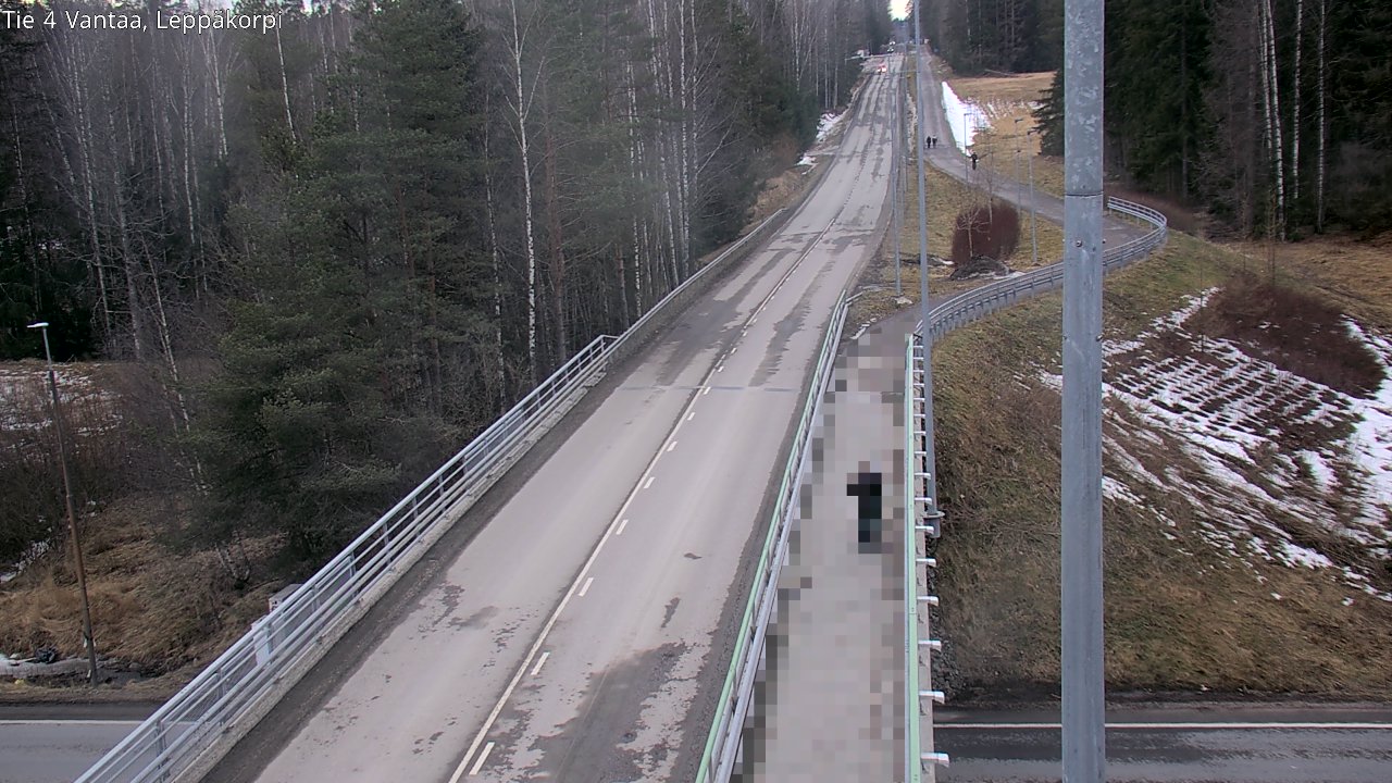 Weather Camera Image Road 4 Vantaa Leppäkorpi, Vantaa, Uusimaa