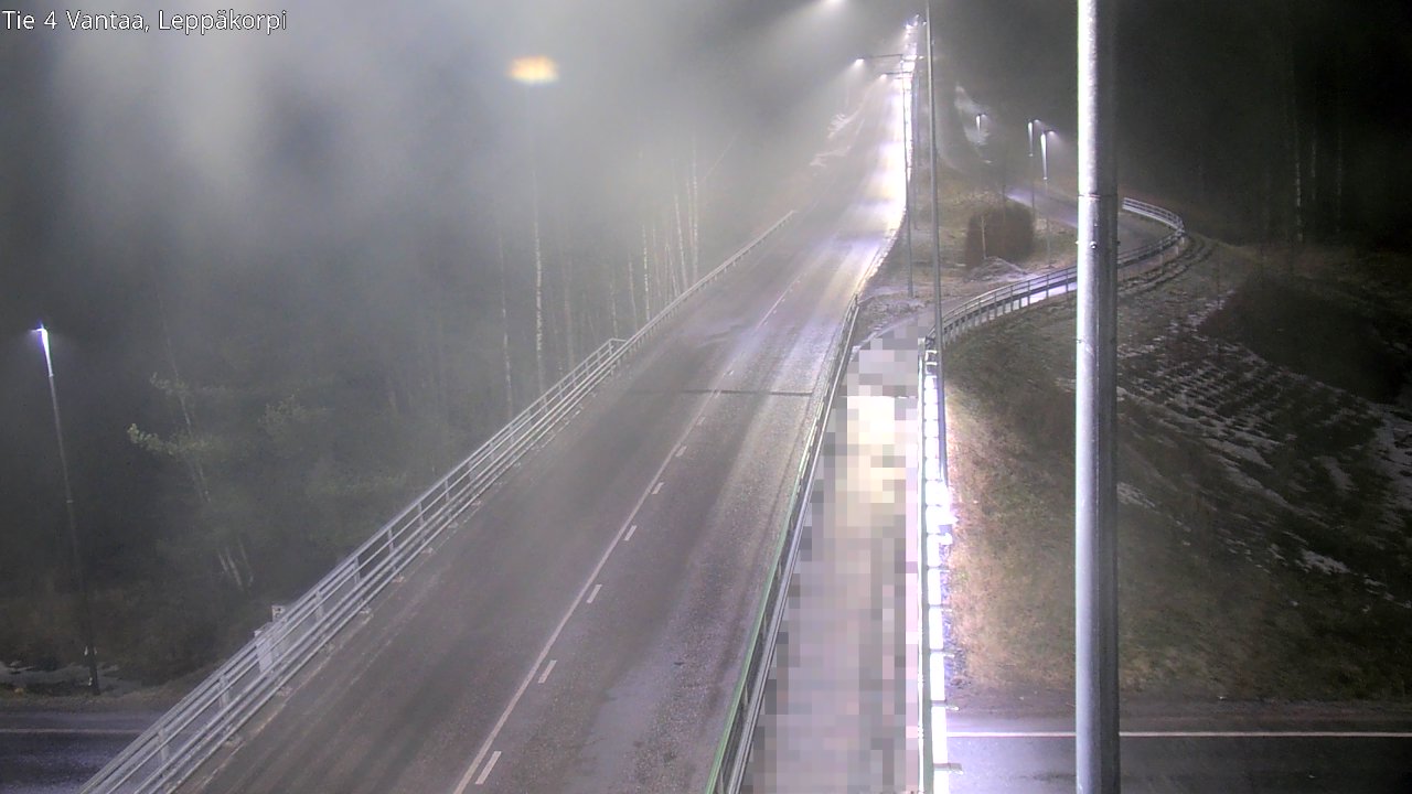 Weather Camera Image Road 4 Vantaa Leppäkorpi, Vantaa, Uusimaa