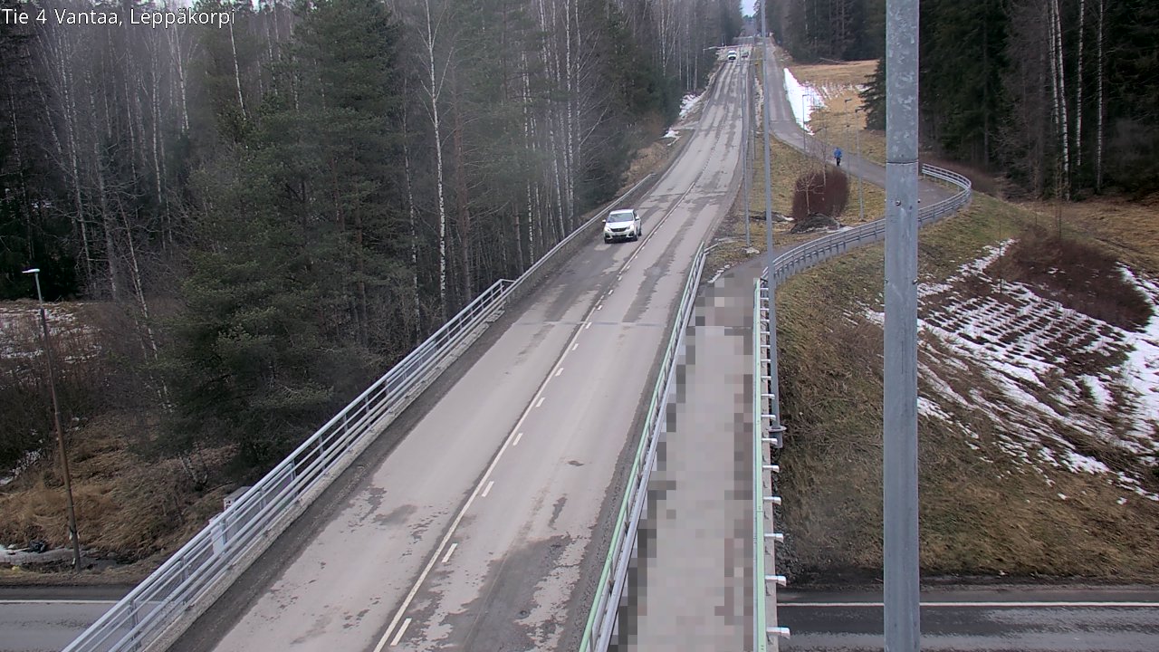 Weather Camera Image Road 4 Vantaa Leppäkorpi, Vantaa, Uusimaa