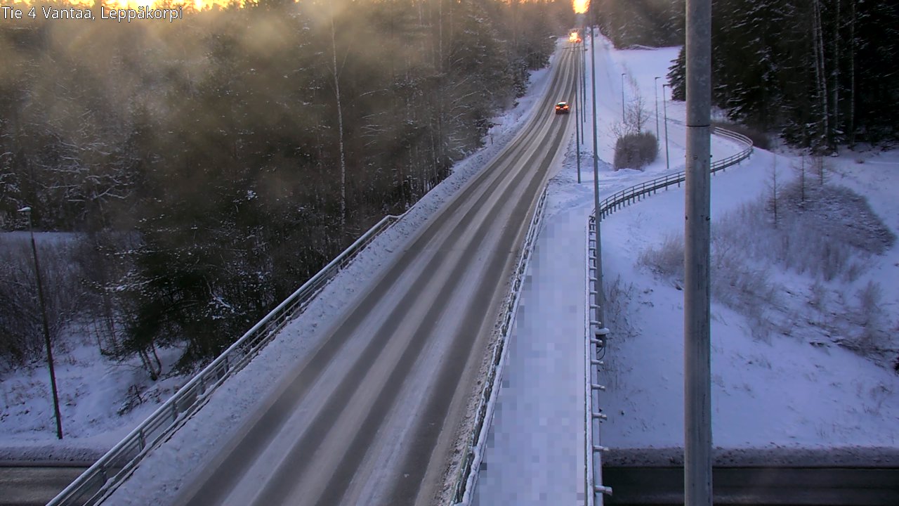 Weather Camera Image Road 4 Vantaa Leppäkorpi, Vantaa, Uusimaa