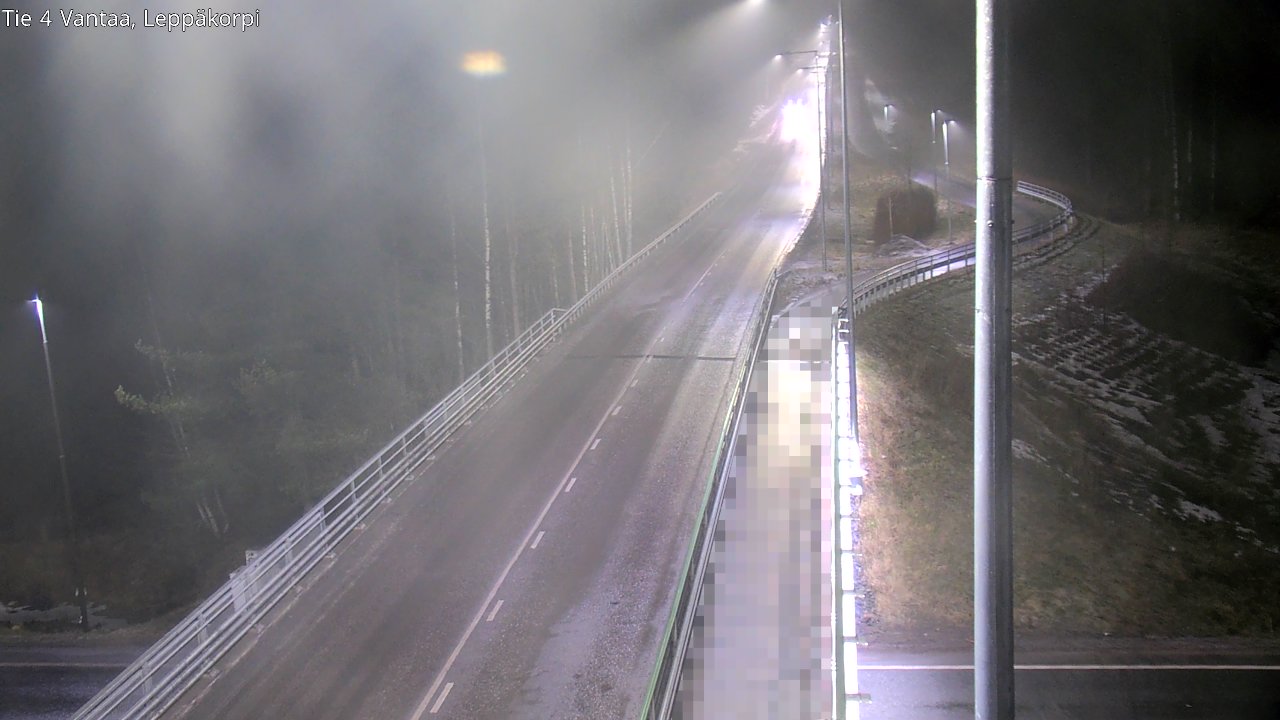 Weather Camera Image Road 4 Vantaa Leppäkorpi, Vantaa, Uusimaa