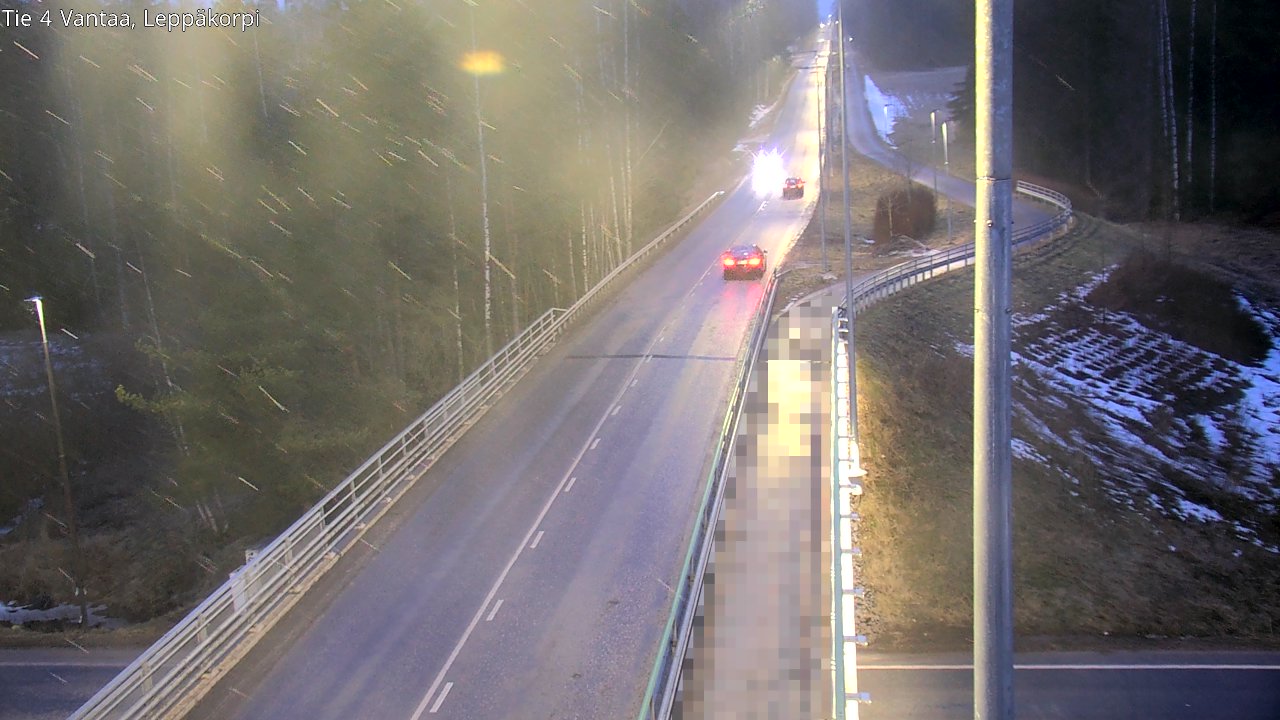 Weather Camera Image Road 4 Vantaa Leppäkorpi, Vantaa, Uusimaa