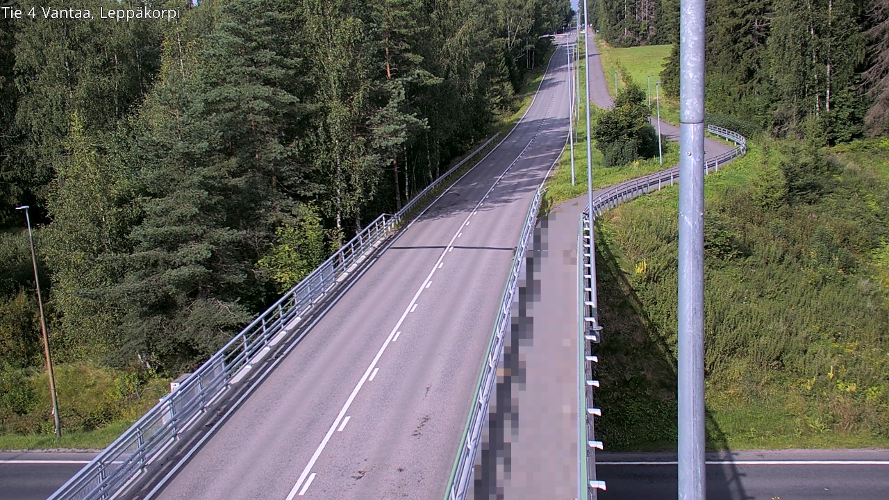 Weather Camera Image Road 4 Vantaa Leppäkorpi, Vantaa, Uusimaa