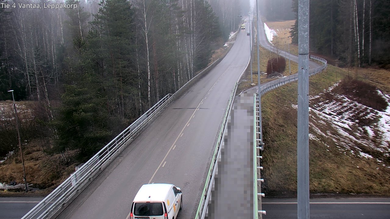Weather Camera Image Road 4 Vantaa Leppäkorpi, Vantaa, Uusimaa
