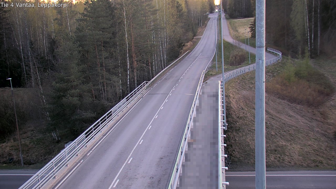 Weather Camera Image Road 4 Vantaa Leppäkorpi, Vantaa, Uusimaa