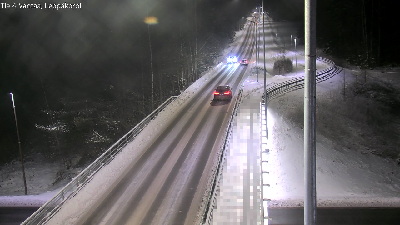 Weather Camera Image Road 4 Vantaa Leppäkorpi, Vantaa, Uusimaa