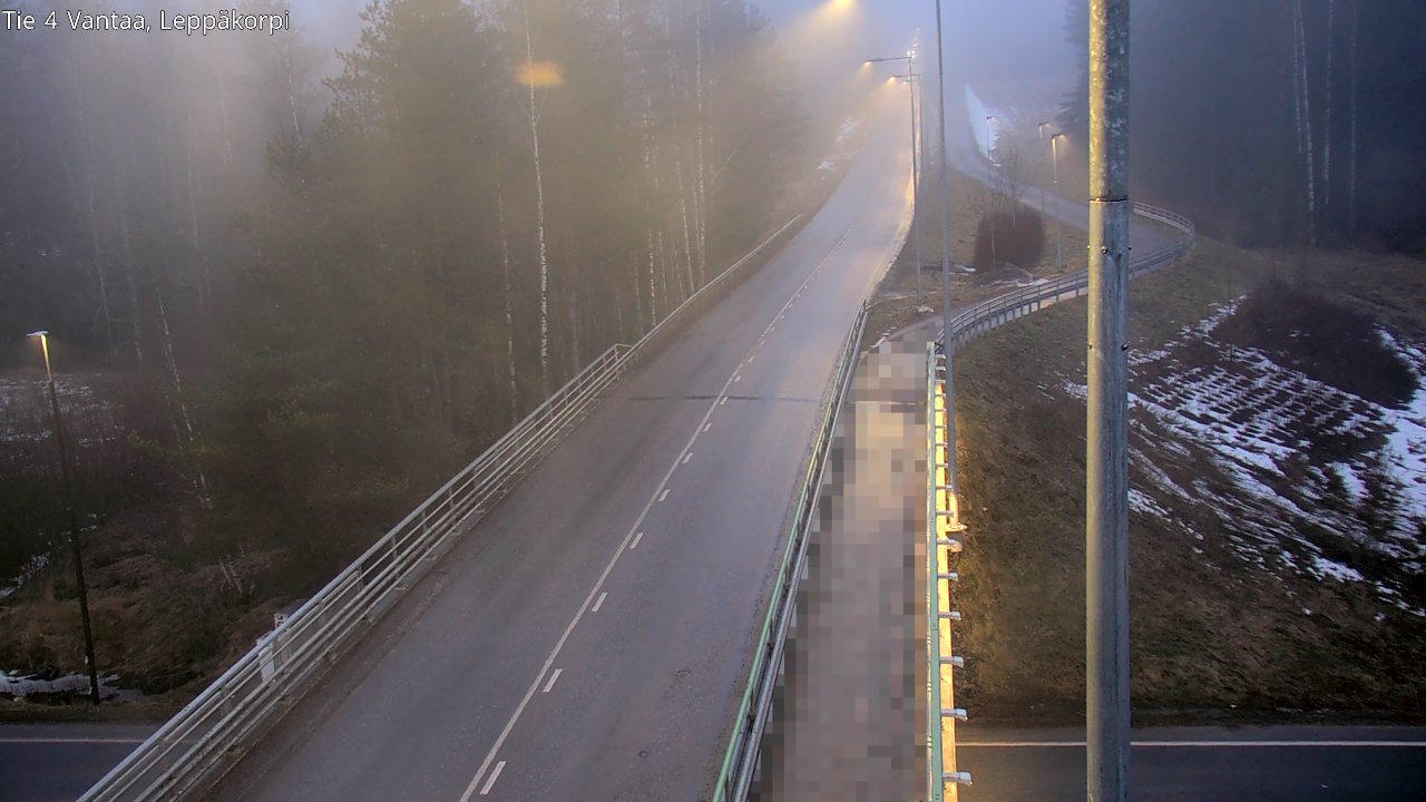 Weather Camera Image Road 4 Vantaa Leppäkorpi, Vantaa, Uusimaa