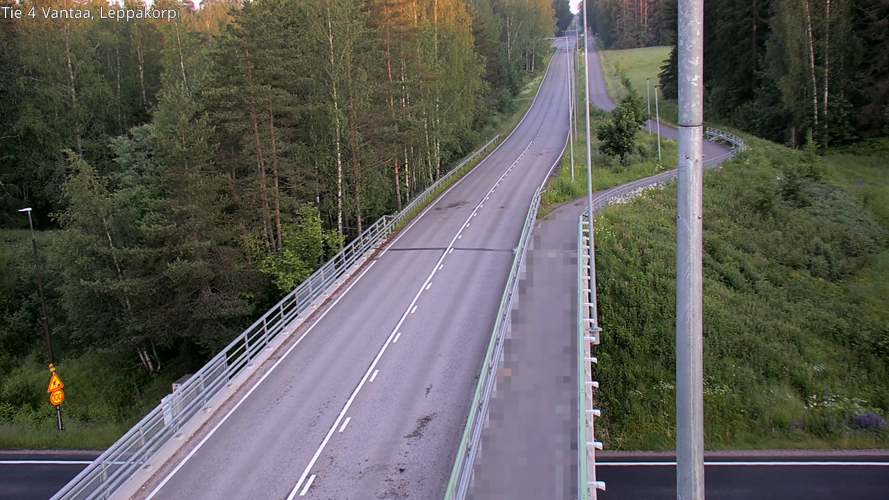 Weather Camera Image Road 4 Vantaa Leppäkorpi, Vantaa, Uusimaa