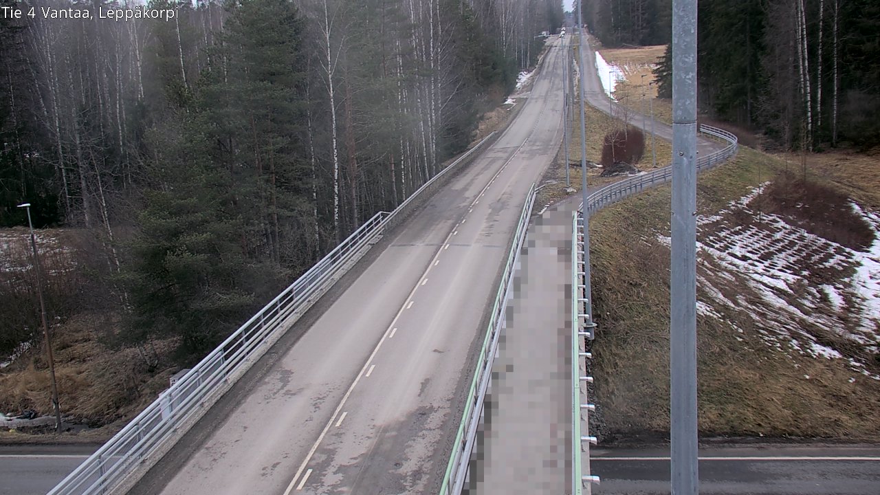 Weather Camera Image Road 4 Vantaa Leppäkorpi, Vantaa, Uusimaa