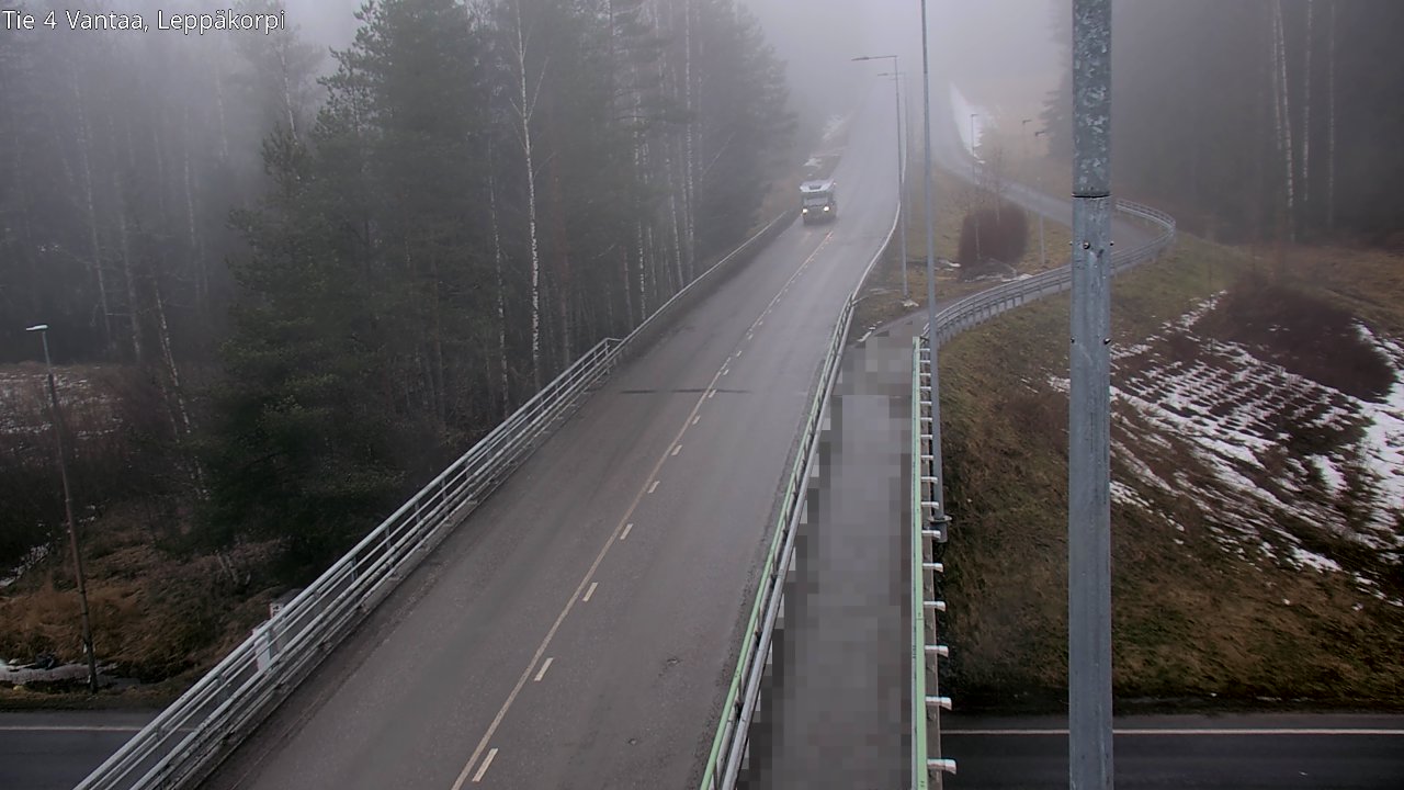 Weather Camera Image Road 4 Vantaa Leppäkorpi, Vantaa, Uusimaa