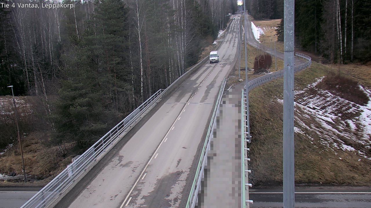 Weather Camera Image Road 4 Vantaa Leppäkorpi, Vantaa, Uusimaa