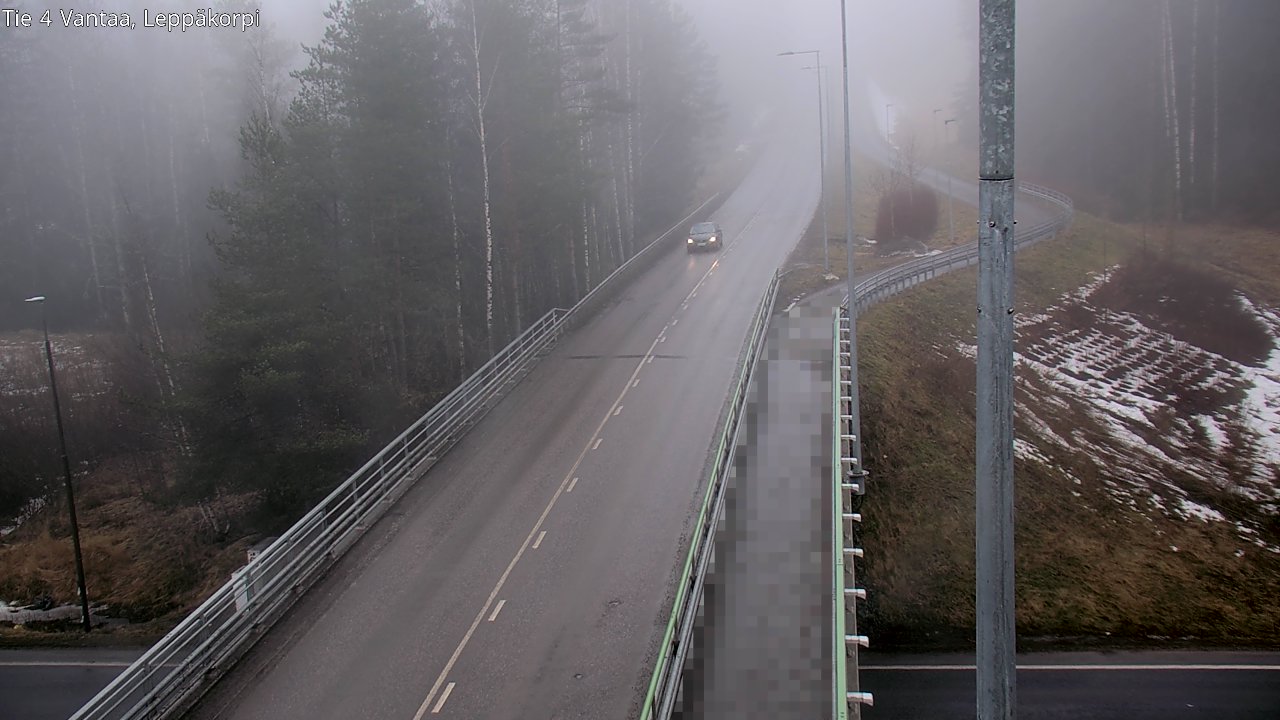 Weather Camera Image Road 4 Vantaa Leppäkorpi, Vantaa, Uusimaa