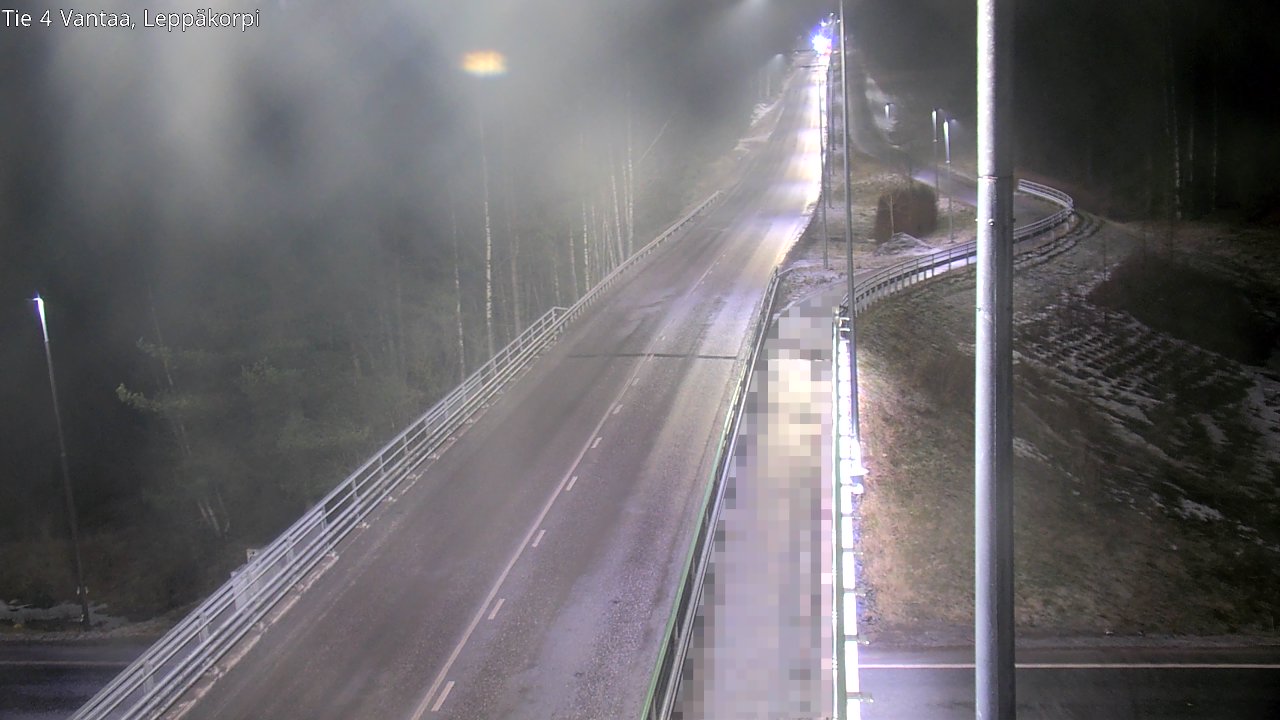 Weather Camera Image Road 4 Vantaa Leppäkorpi, Vantaa, Uusimaa
