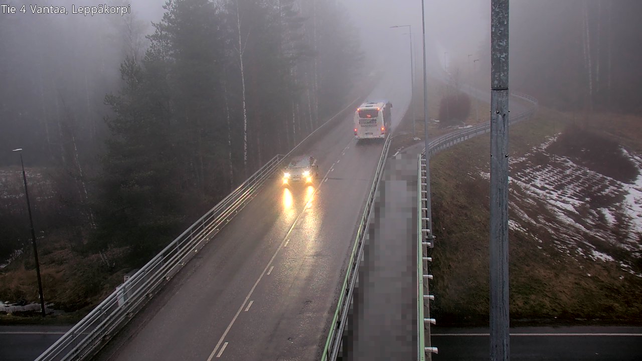 Weather Camera Image Road 4 Vantaa Leppäkorpi, Vantaa, Uusimaa