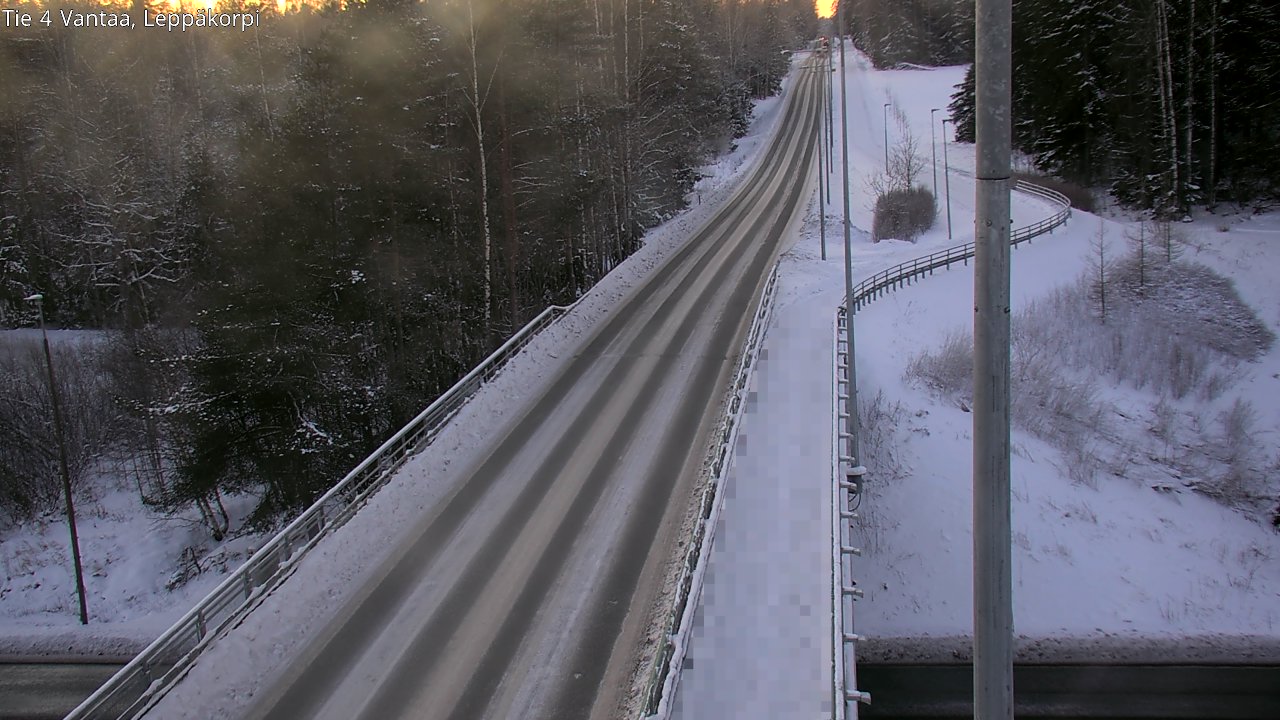 Weather Camera Image Road 4 Vantaa Leppäkorpi, Vantaa, Uusimaa