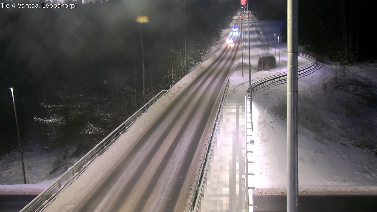 Weather Camera Image Road 4 Vantaa Leppäkorpi, Vantaa, Uusimaa